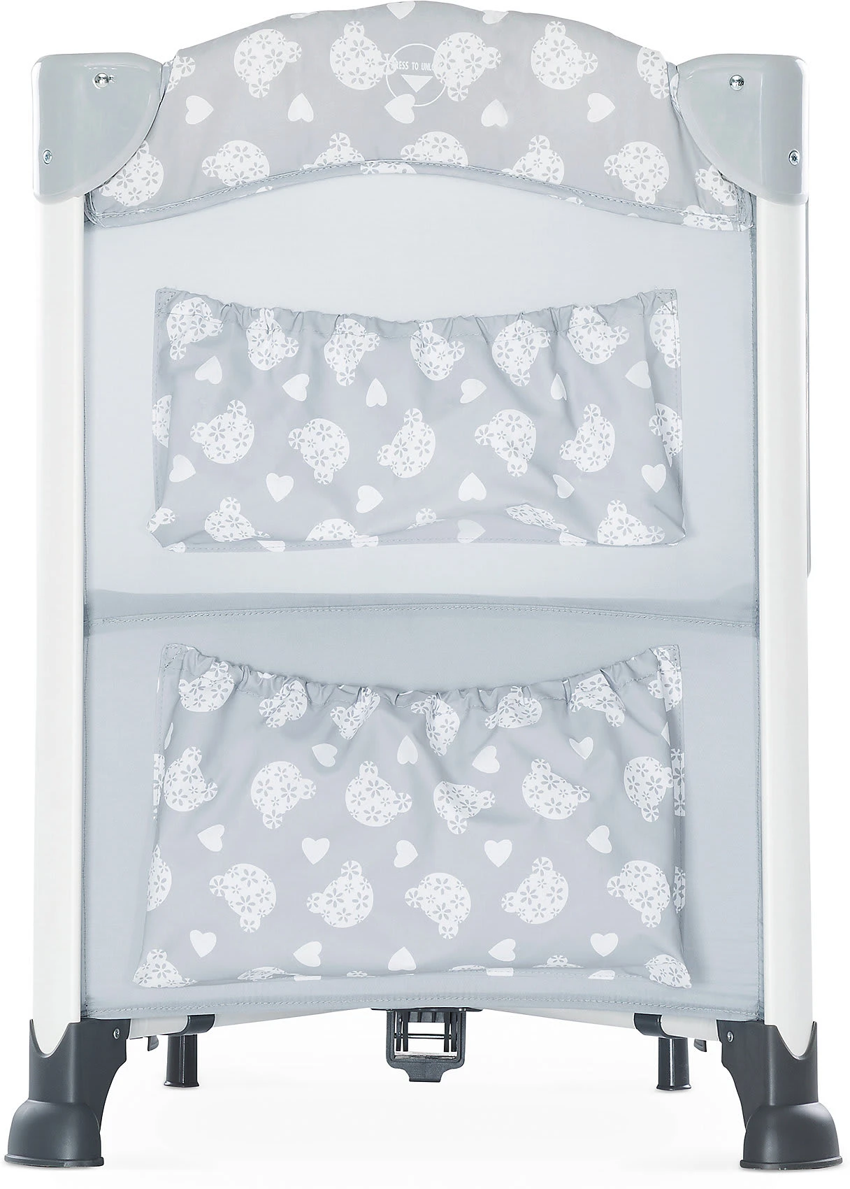 HAUCK Beistellbett Sleep N Care Plus, Teddy Grey 8 HAUCK Beistellbett Sleep N Care Plus, Teddy Grey – Bild 6
