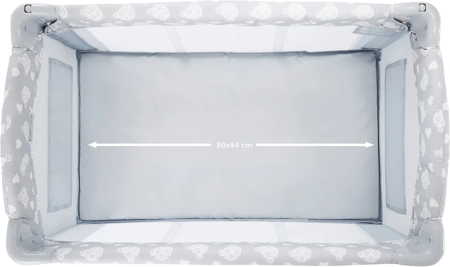 HAUCK Beistellbett Sleep N Care Plus, Teddy Grey 9 HAUCK Beistellbett Sleep N Care Plus, Teddy Grey – Bild 7