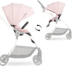 HAUCK Buggy Colibri, Melange Rose -Babyartikelgeschäft hauck buggy colibri melange rose 2