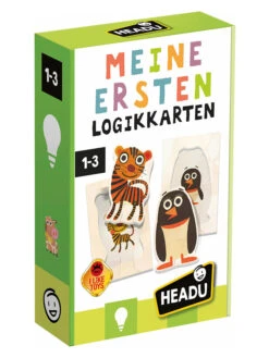 HEADU Lernspiel "Meine Ersten Logikkarten" - Ab 12 Monaten
