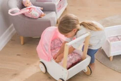 Puppenwagen "Cozy Cactus" Aus Holz Mit Faltbarem Verdeck 2550 -Babyartikelgeschäft howa puppenwagen cozy cactus aus holz mit faltbarem verdeck 2550 5