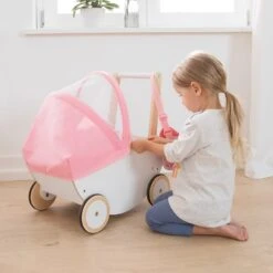 Puppenwagen "Cozy Cactus" Aus Holz Mit Faltbarem Verdeck 2550 -Babyartikelgeschäft howa puppenwagen cozy cactus aus holz mit faltbarem verdeck 2550 7