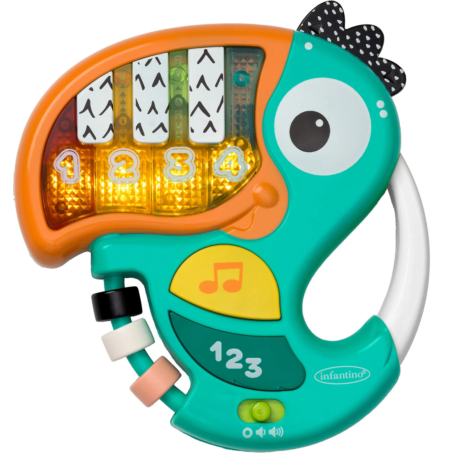 Infantino Klavier & Zahlen Lernspiel Tukan 3 Infantino Klavier & Zahlen Lernspiel Tukan