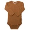 Joha Wickelbody Langarm Wolle/Seide In Dark Copper -Babyartikelgeschäft joha wickelbody langarm wolle seide in dark copper