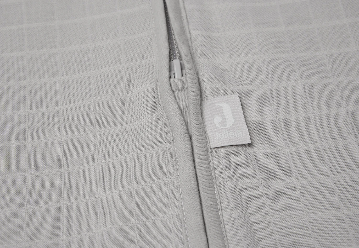 Jollein Sommer-Schlafsack, Hydrophil, 70 Cm, Grey - TOG 0,5 5 Jollein Sommer-Schlafsack, Hydrophil, 70 Cm, Grey - TOG 0,5 – Bild 3