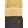 Lammfell-Fußsack "Duub" In Anthrazit - (L)88 X (B)47 Cm -Babyartikelgeschäft kaiser naturfellprodukte lammfell fusssack duub in anthrazit l 88 x b 47 cm