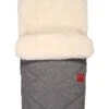 Lammfell-Fußsack "Natty" In Grau - (L)85 X (B)45 Cm 2 Lammfell-Fußsack "Natty" In Grau - (L)85 X (B)45 Cm -Babyartikelgeschäft kaiser naturfellprodukte lammfell fusssack natty in grau l 85 x b 45 cm