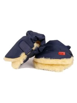 Lammfell-Handwärmer "Siggy" In Dunkelblau -Babyartikelgeschäft kaiser naturfellprodukte lammfell handwarmer siggy in dunkelblau 2