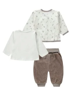 Kanz 3tlg. Set In Weiß/ Beige -Babyartikelgeschäft kanz 3tlg set in weiss beige 1