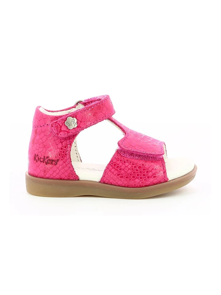 Kickers Leder-Sandalen "Giusticia" In Pink 3 Kickers Leder-Sandalen "Giusticia" In Pink