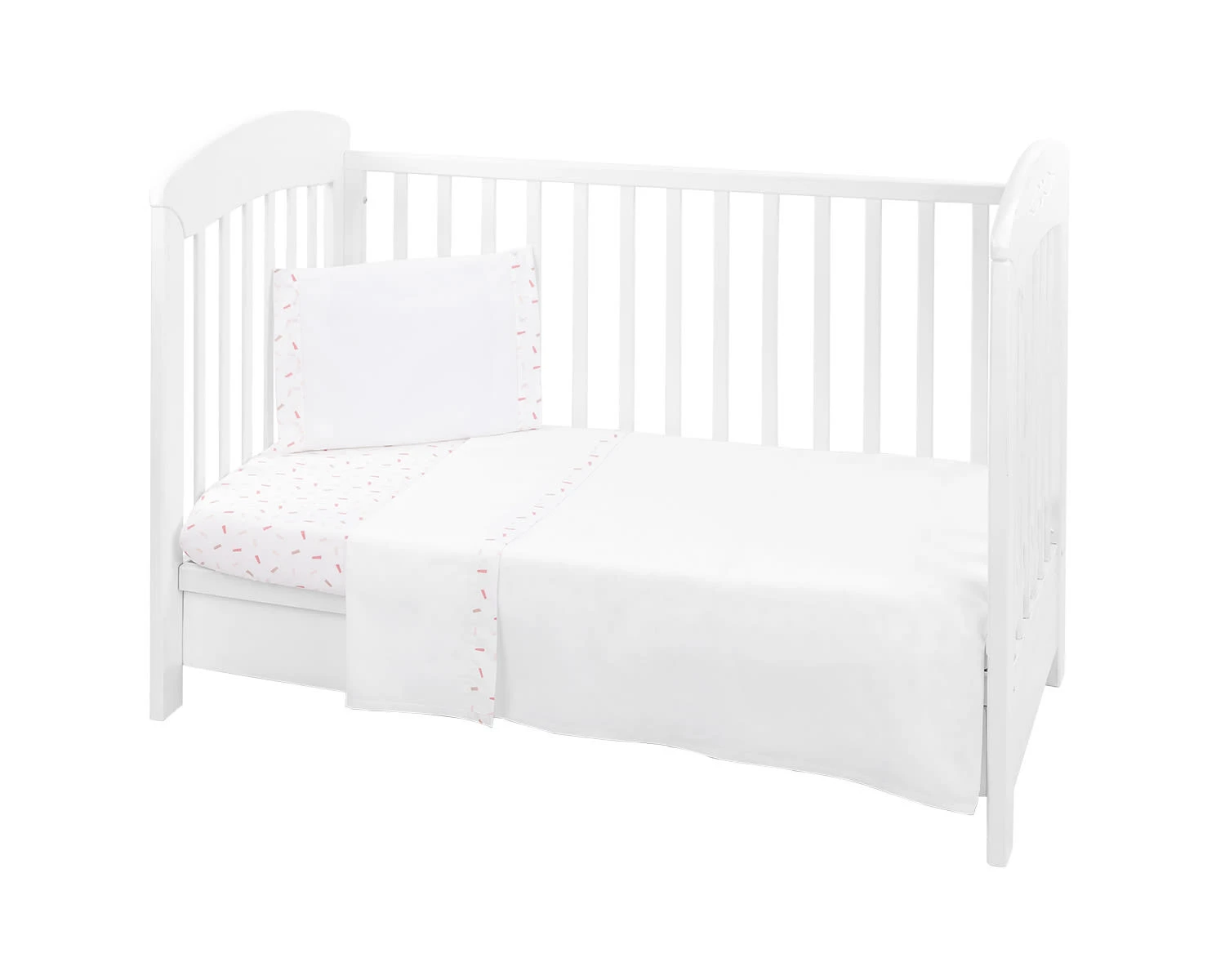 Babybettwäsche 6-teilig In Rosa 7 Babybettwäsche 6-teilig In Rosa – Bild 5