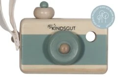 Holzkamera In Aquamarin