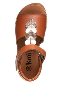 Leder-Sandalen In Hellbraun -Babyartikelgeschäft kmins leder sandalen in hellbraun 3