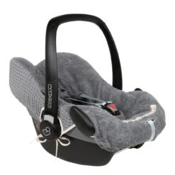 Babyschalenbezug 0+ 3 Punkte Antwerp In Grau