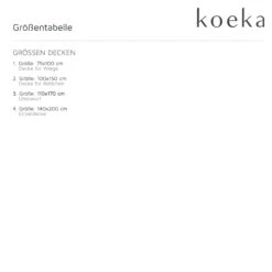 Bettdecke Plüsch Vik In Grün -Babyartikelgeschäft koeka bettdecke plusch vik in grun 8