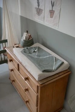 Wickeltuch Antwerp In Grün -Babyartikelgeschäft koeka wickeltuch antwerp in grun 4