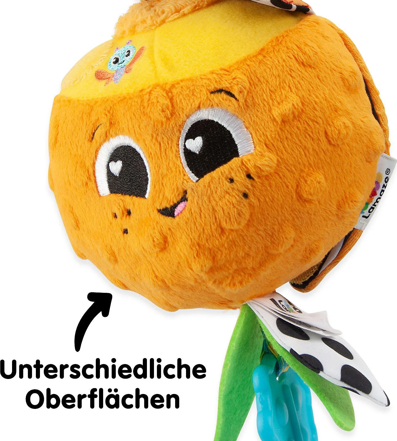 Lamaze Clip & Go Olivia, Die Orange - Hängespielzeug 12 Lamaze Clip & Go Olivia, Die Orange - Hängespielzeug – Bild 10