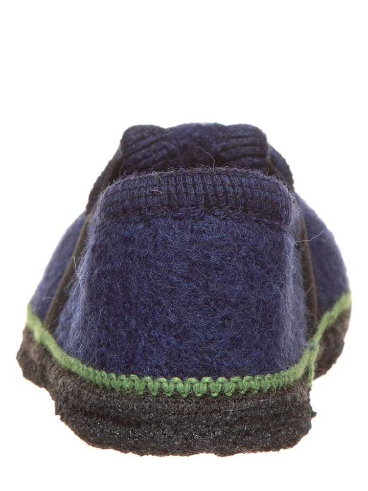 Hausschuhe In Dunkelblau 6 Hausschuhe In Dunkelblau – Bild 4