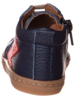 Leder-Sneakers In Dunkelblau -Babyartikelgeschäft lamino leder sneakers in dunkelblau 3