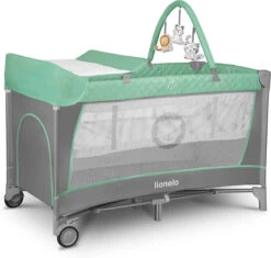 Lionelo Reisebett FLOWER TURQUOISE 14 Lionelo Reisebett FLOWER TURQUOISE -Babyartikelgeschäft lionelo reisebett flower turquoise 2