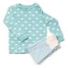 Pyjama "Fluffy Cloud" In Hellblau 2 Pyjama "Fluffy Cloud" In Hellblau -Babyartikelgeschäft little green radicals pyjama fluffy cloud in hellblau