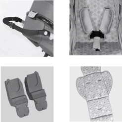 Kombikinderwagen Starlight 3 In 1 In Blau -Babyartikelgeschäft lorelli kombikinderwagen starlight 3 in 1 in blau 8