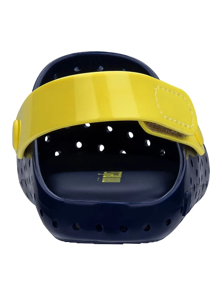 Melissa Clogs In Dunkelblau/ Gelb 7 Melissa Clogs In Dunkelblau/ Gelb – Bild 5