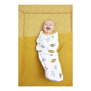 Pucktuch SwaddleMeyco Größe S/M In Weiß 4 Pucktuch SwaddleMeyco Größe S/M In Weiß – Bild 2