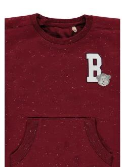 Sweatshirt In Rot -Babyartikelgeschäft mother nature and me sweatshirt in rot 2