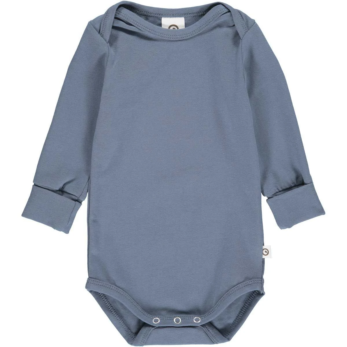 Langarmbody In Dusty Blue 3 Langarmbody In Dusty Blue