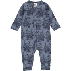 Strampler In Dusty Blue