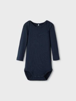 NAME IT Body Langarm 3er Pack In Dark Sapphire -Babyartikelgeschäft name it body langarm 3er pack in dark sapphire 2