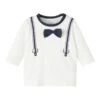 NAME IT Langarmshirt Festlich In White Alyssum -Babyartikelgeschäft name it langarmshirt festlich in white alyssum