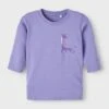 NAME IT Longsleeve "Olie" In Rosa/ Lila