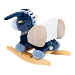 NATTOU Schaukeltier Alex Der Esel In Blau -Babyartikelgeschäft nattou schaukeltier alex der esel in blau 3