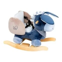 NATTOU Schaukeltier Alex Der Esel In Blau -Babyartikelgeschäft nattou schaukeltier alex der esel in blau 4