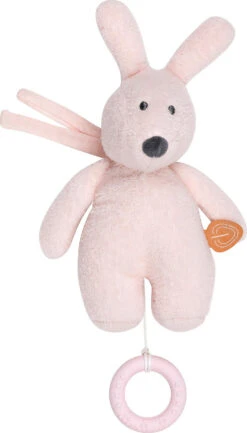 NATTOU SUSIE & BONNIE Mini-Spieluhr Bonnie Hase Blassrosa