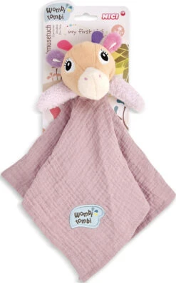 Nici Schmusetuch Giraffe Sasuma, 38 X 38 Cm (48032) -Babyartikelgeschäft nici schmusetuch giraffe sasuma 38 x 38 cm 48032 2