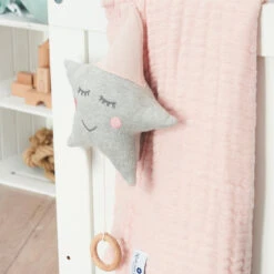 Spieluhr "Stern" In Rosa-Grau -Babyartikelgeschäft nordic coast company spieluhr stern in rosa grau 2