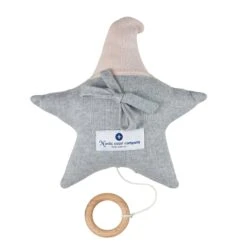 Spieluhr "Stern" In Rosa-Grau -Babyartikelgeschäft nordic coast company spieluhr stern in rosa grau 3