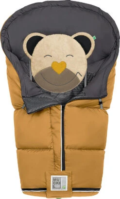 Fußsack Mucki L "classic", Dark Mustard