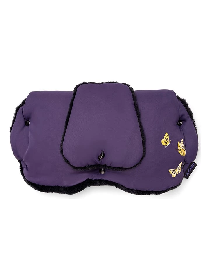 Handmuff In Lila - (L)47 X (B)27 Cm 4 Handmuff In Lila - (L)47 X (B)27 Cm – Bild 2