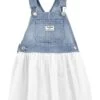 OshKosh Kleid In Blau/ Weiß 2 OshKosh Kleid In Blau/ Weiß -Babyartikelgeschäft oshkosh kleid in blau weiss