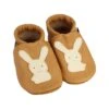 Krabbelschuhe / Lederpuschen Mit Hase In Caramel / Beige -Babyartikelgeschäft pantau its a small world krabbelschuhe lederpuschen mit hase in caramel beige