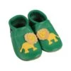 Krabbelschuhe / Lederpuschen Mit Löwe In Grün / Gelb -Babyartikelgeschäft pantau its a small world krabbelschuhe lederpuschen mit lowe in grun gelb