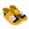 Krabbelschuhe / Lederpuschen Mit Schnecke In Gelb / Dunkelbraun -Babyartikelgeschäft pantau its a small world krabbelschuhe lederpuschen mit schnecke in gelb dunkelbraun