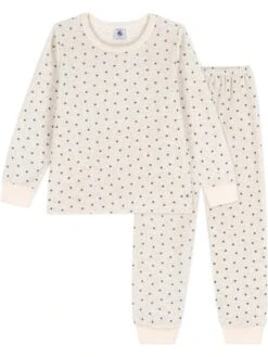 PETIT BATEAU Pyjama In Grau