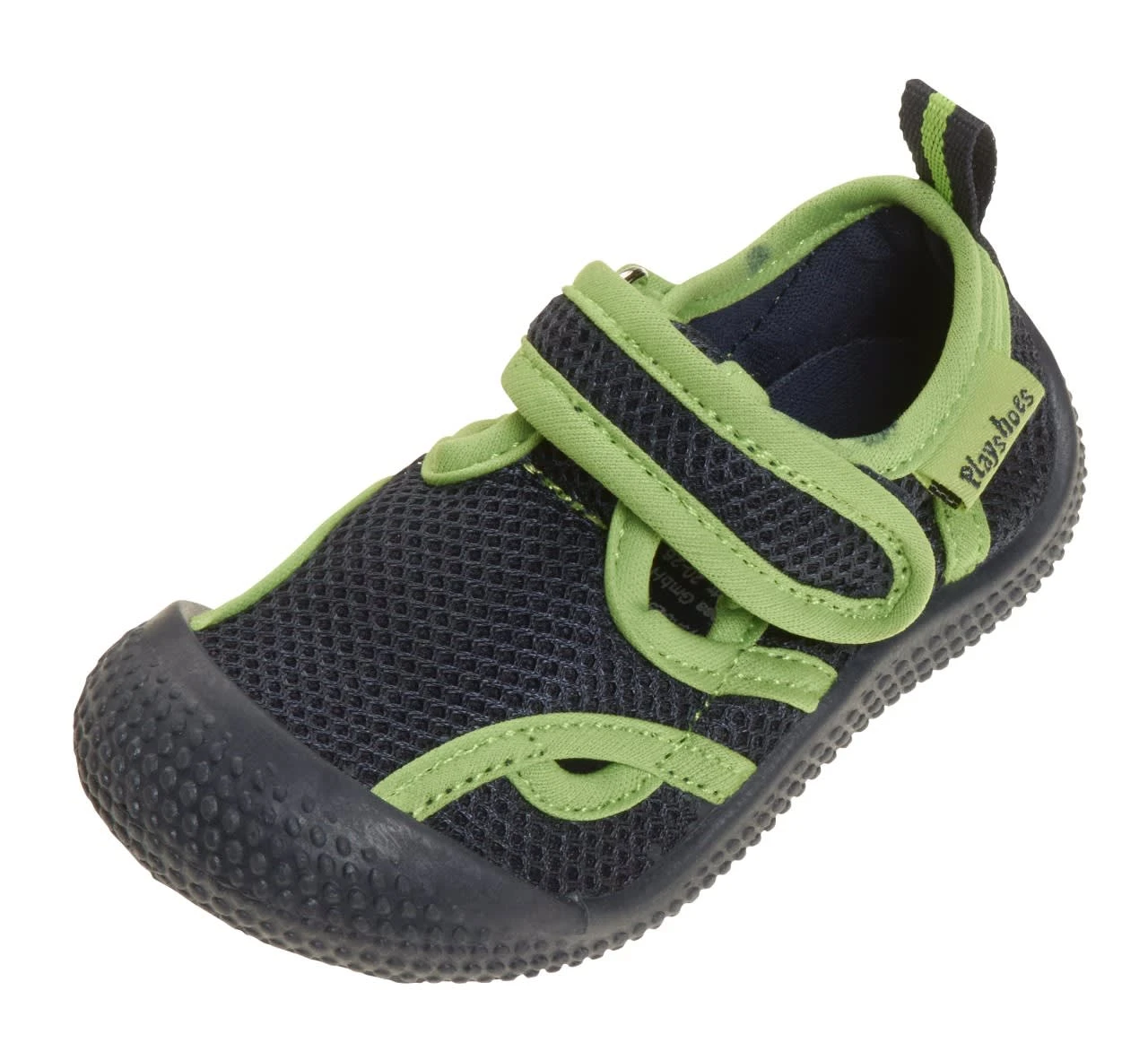 Playshoes Aqua-Sandale In Marine/Grün 3 Playshoes Aqua-Sandale In Marine/Grün
