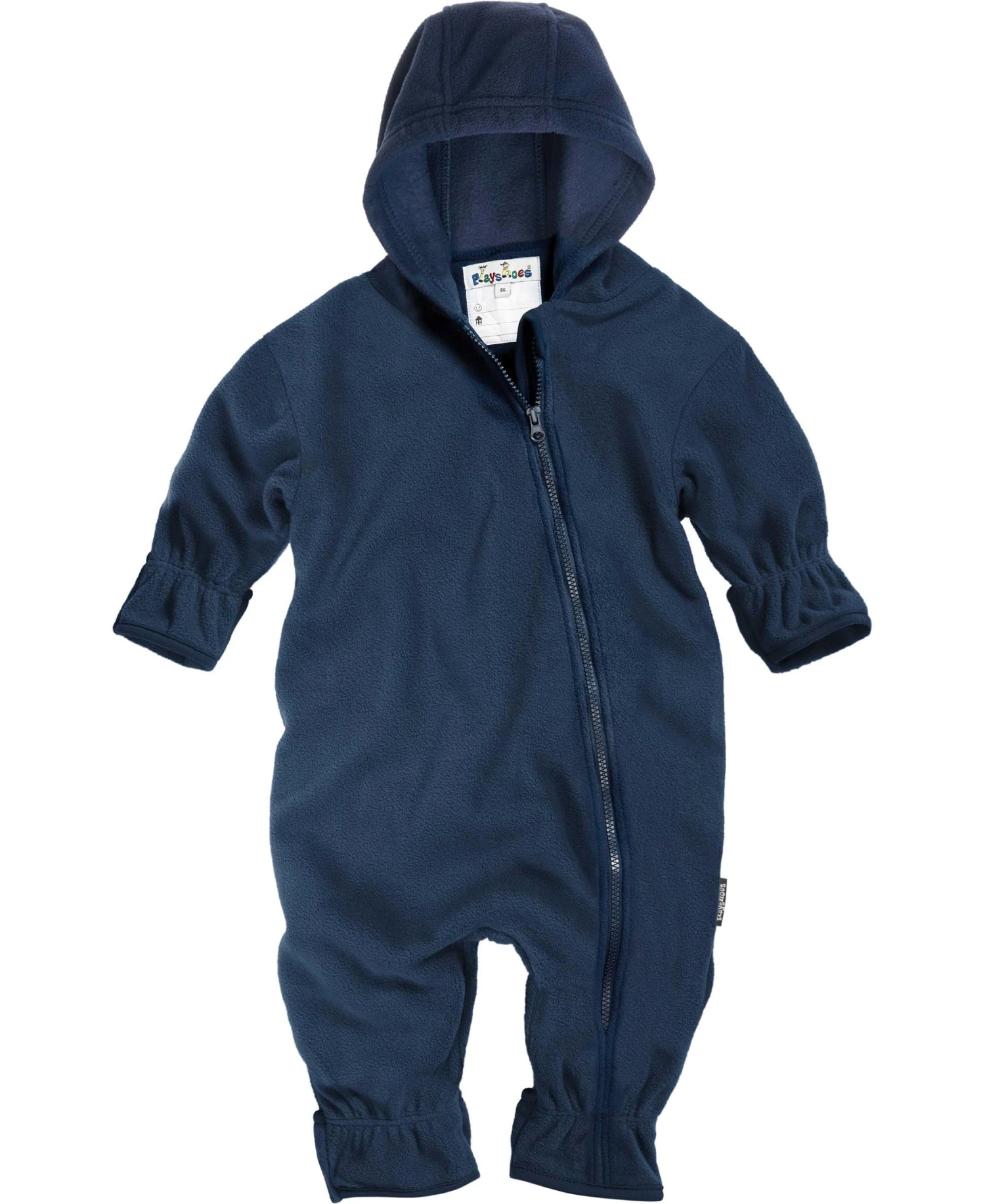 Playshoes Fleece-Overall Uni In Marine 4 Playshoes Fleece-Overall Uni In Marine – Bild 2
