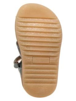 Pom Pom Leder-Halbsandalen In Türkis -Babyartikelgeschäft pom pom leder halbsandalen in turkis 4